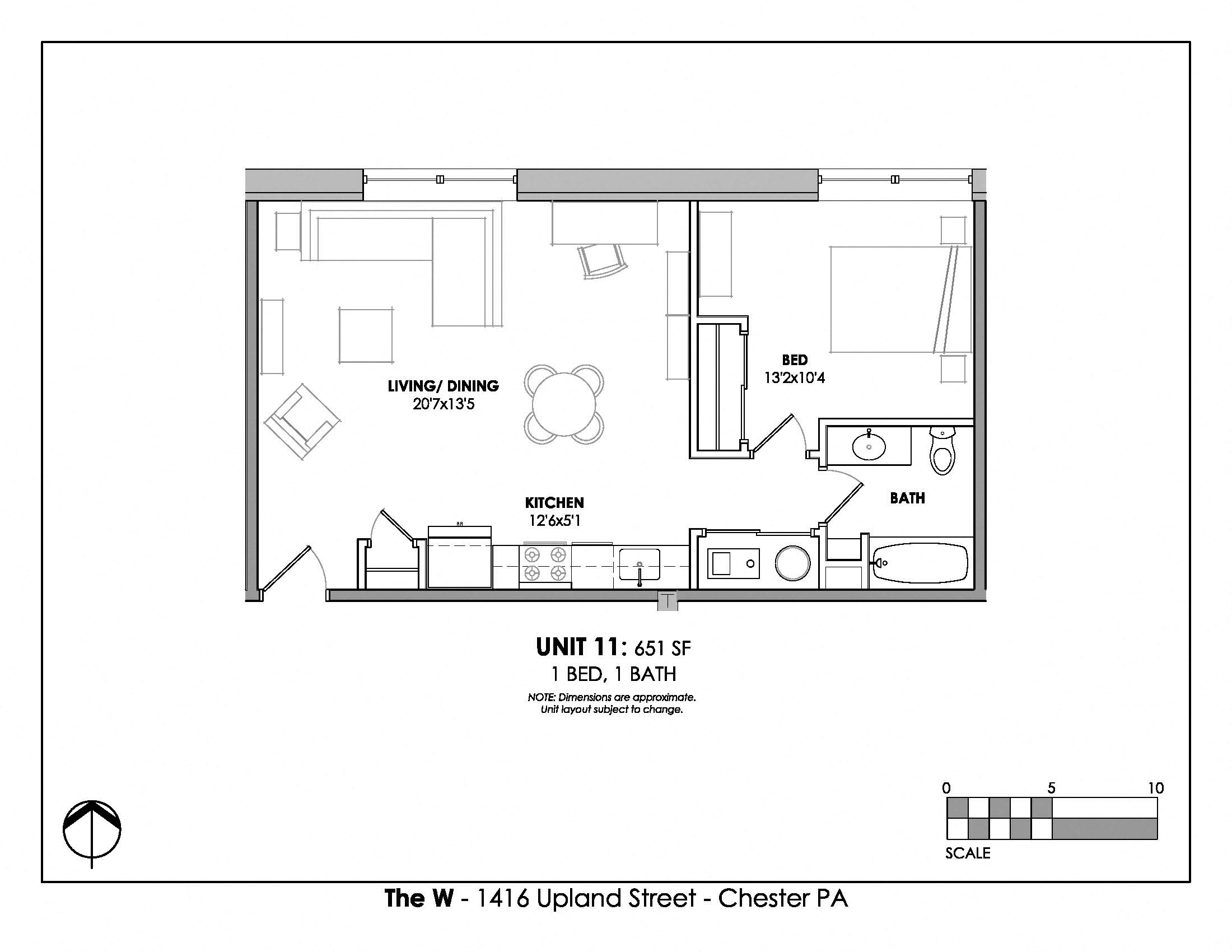 Suite A Floorplan